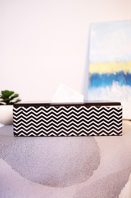 Chevron Tissue Box