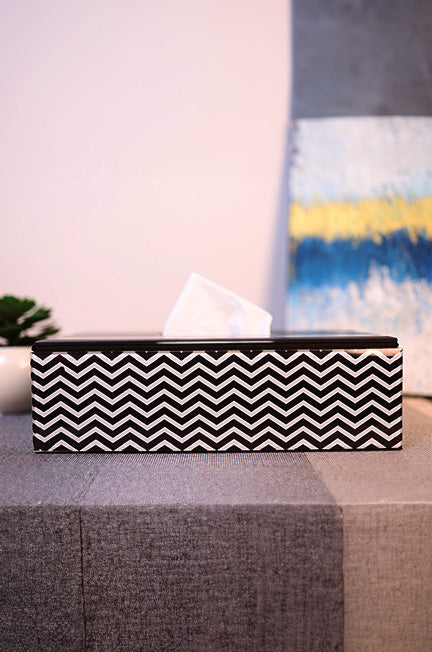 Chevron Tissue Box