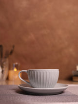 Alabaster Cup & Saucer Set