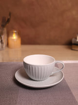 Alabaster Cup & Saucer Set