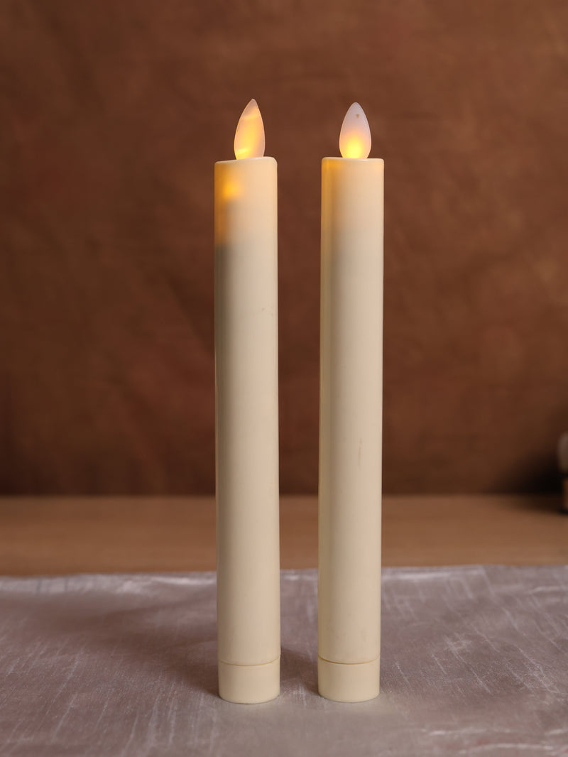 LED Pillar Candle Set