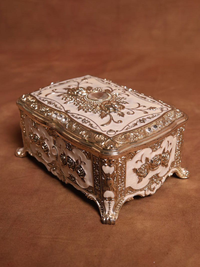 Iris Victorian Jewelry Box