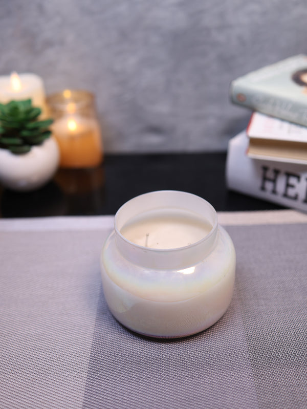 White Handi Small Candle