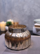 Silver Handi Large Candle