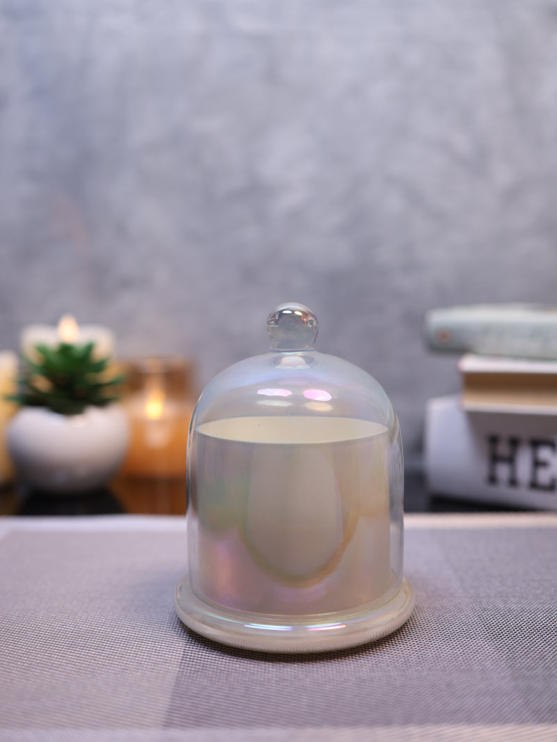 White Bell Jar Candle