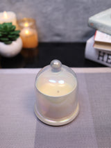 White Bell Jar Candle