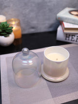 White Bell Jar Candle