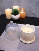 White Bell Jar Candle