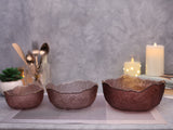 Ruby Cascade Bowls