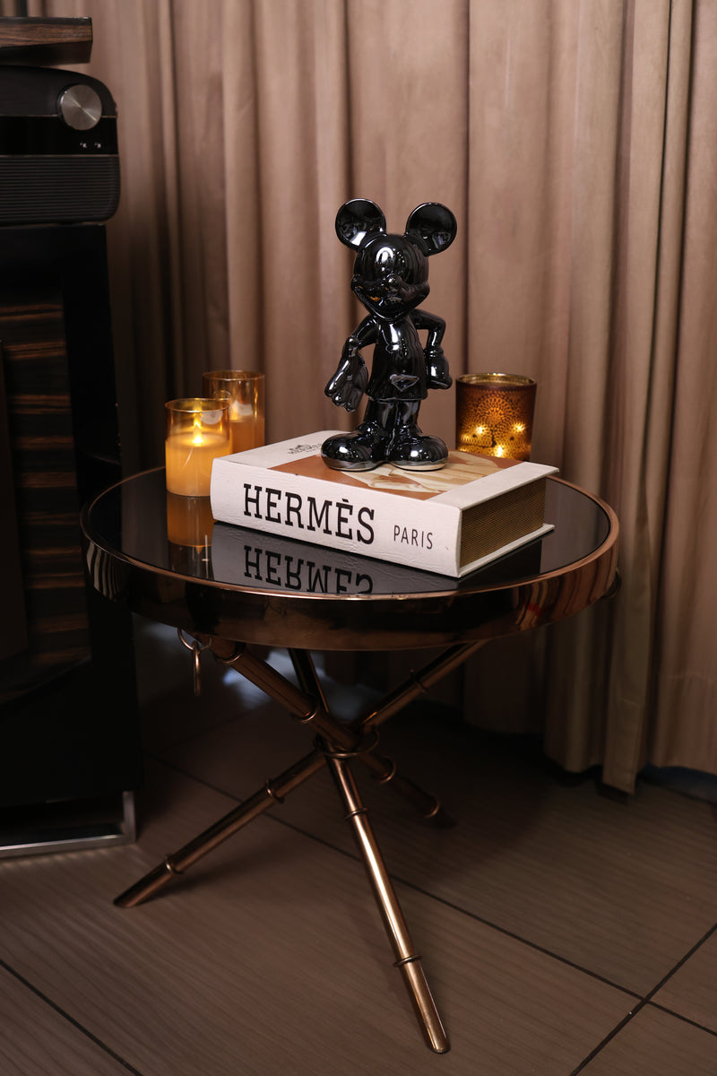 Opulent Mickey Figurine (Black)