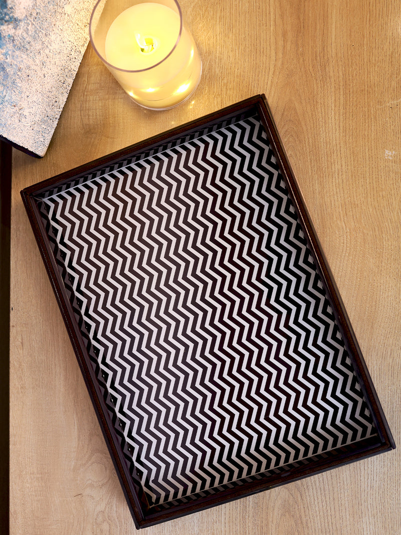 Chevron Large Tray