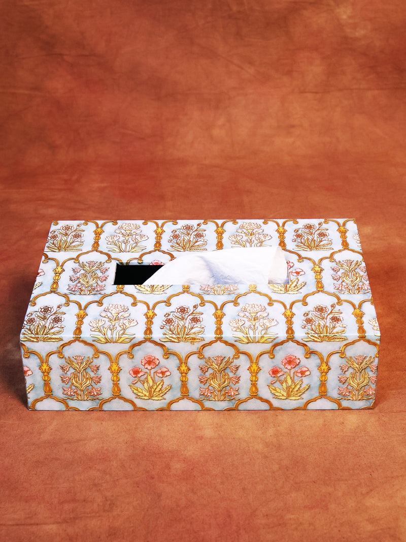 Indus Blue Tissue Box