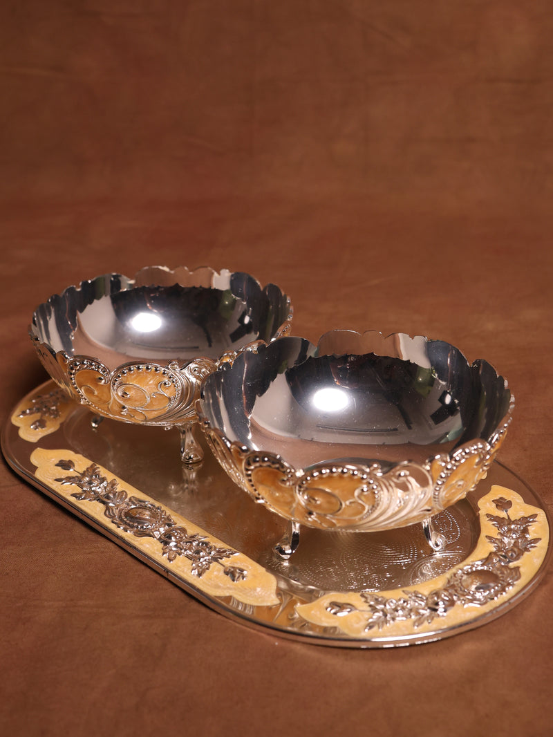 Tray With Bowl Set