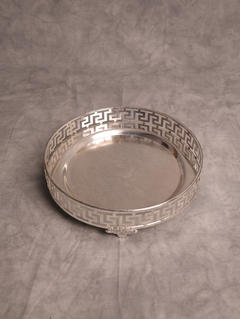 Silver Round Plater