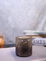 Antique Glass Candle