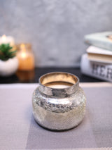 Small Silver Handi Candle