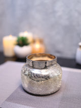 Small Silver Handi Candle