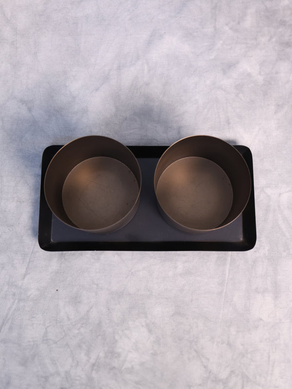 Tray with Bowl Set