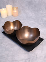 Nut Bowl with Tray Set