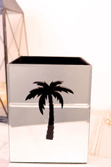 Mirror Palm Tree Dustbin