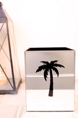 Mirror Palm Tree Dustbin