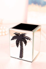 Mirror Palm Tree Dustbin