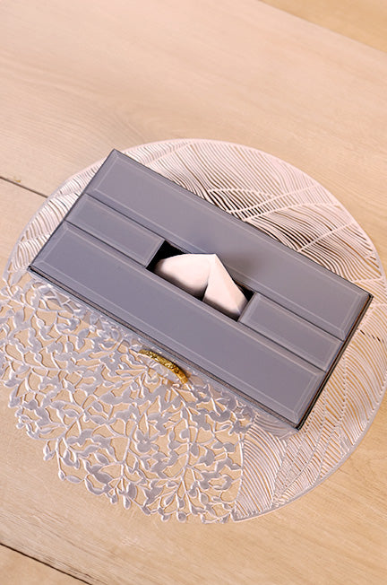 Grey Agate Tissue Box