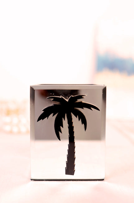 Mirror Palm Tree Tumbler