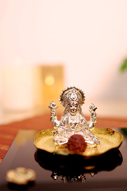 Laxmi Ganesh on Glass Small