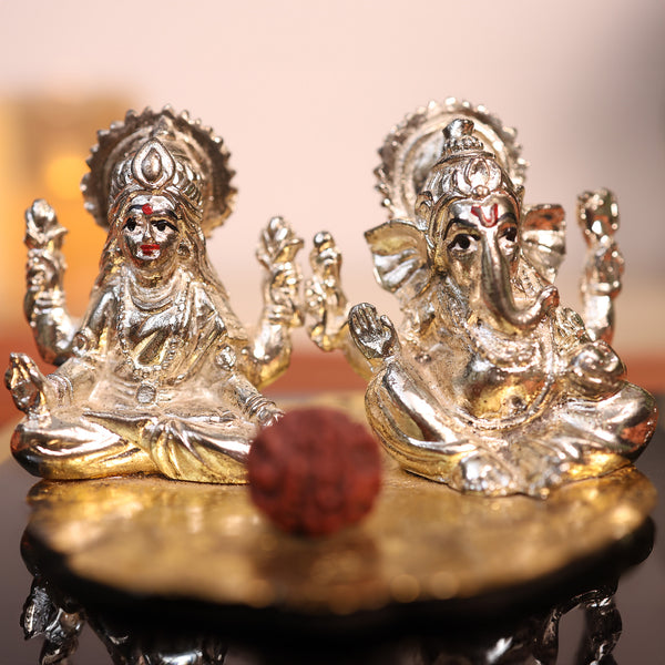 Laxmi Ganesh on Glass Small