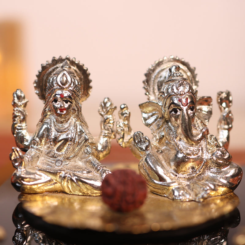 Laxmi Ganesh on Glass Small